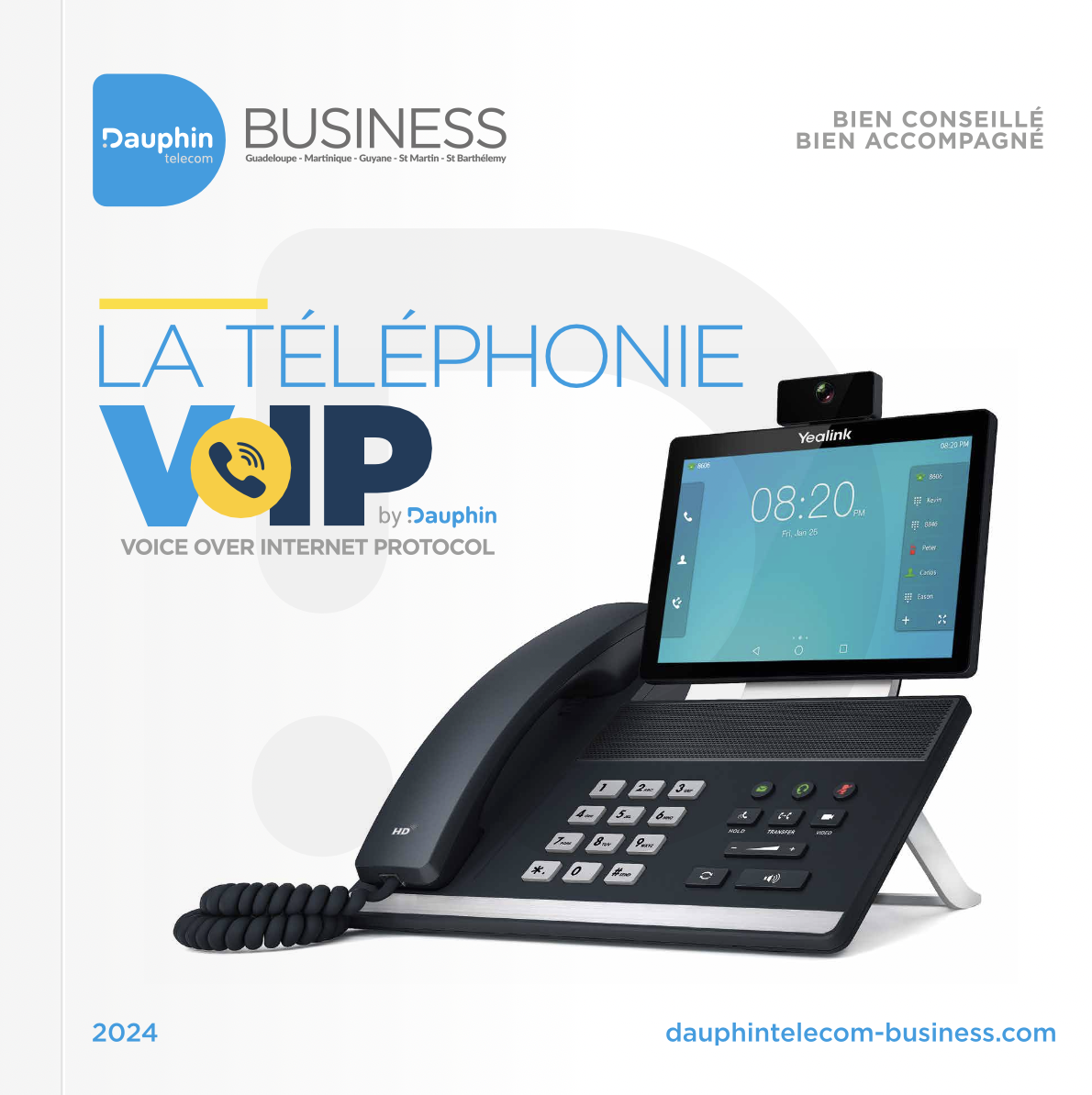 Téléhonie d'entreprises - Dauphin telecom Business